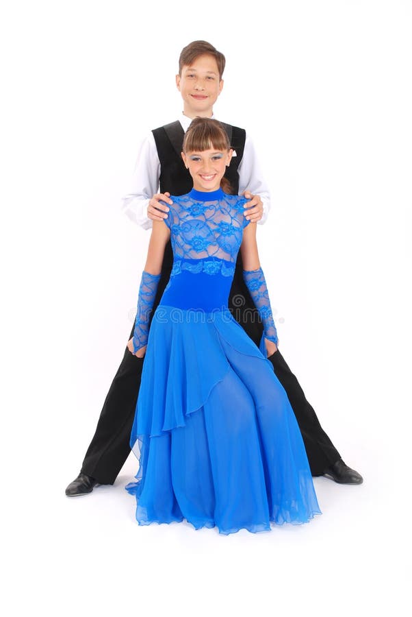 Boy and Girl Dancing Ballroom Dance Stock Photo Image of showing, ballroom 10066026