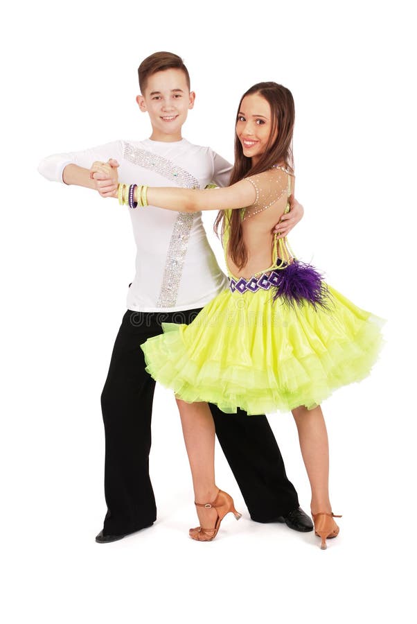Boy and Girl Dancing Ballroom Dance Stock Photo Image of passion