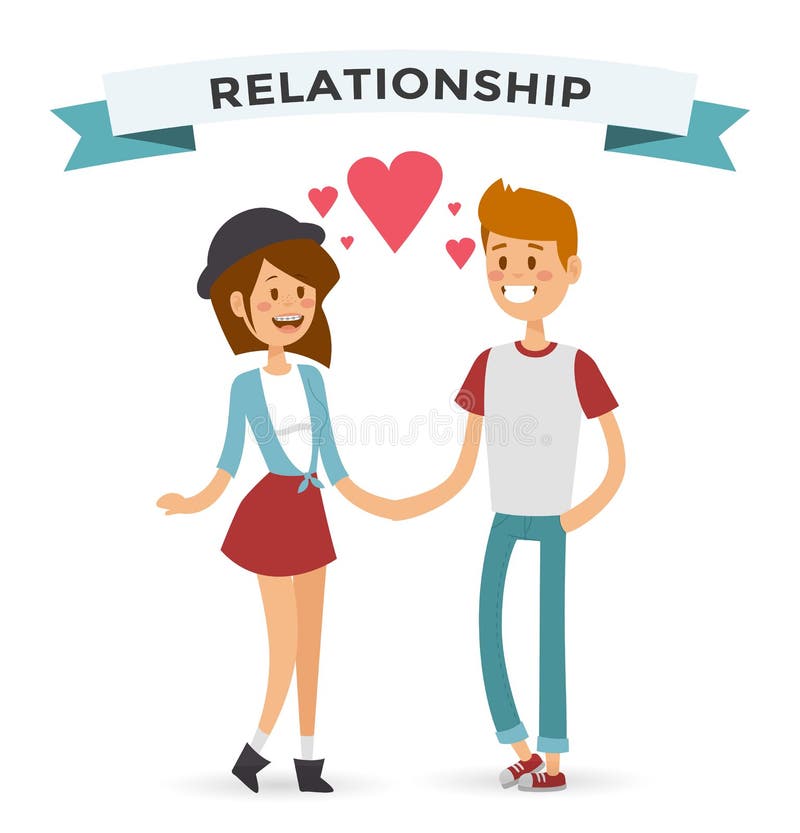 Boy And Girl Happy Family Couple In Love Stock Vector Illustration Of People Adult Boy And Girl Happy Family Couple In Love Stock Vector Illustration Of People Adult