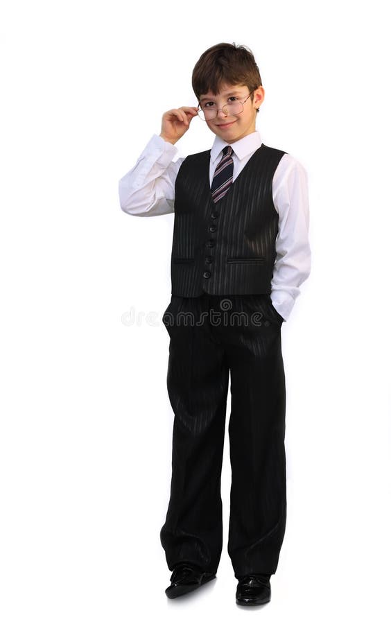 The boy in the glasses stock image. Image of clever, glasses 13713367