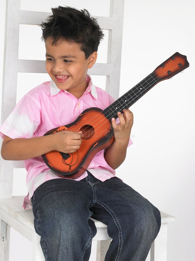 Boy With Guitar Picture. Image 6171989