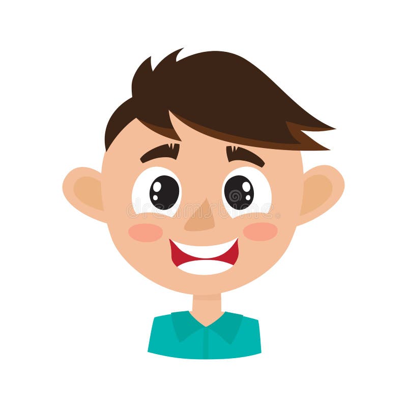 Boy Happy Face Expression, Cartoon Vector Illustrations Isolated on White. Stock Vector - Illustration of surprised, expression: 139702557 Boy Happy Face Expression, Cartoon Vector Illustrations Isolated on White. Stock Vector - Illustration of surprised, expression: 139702557