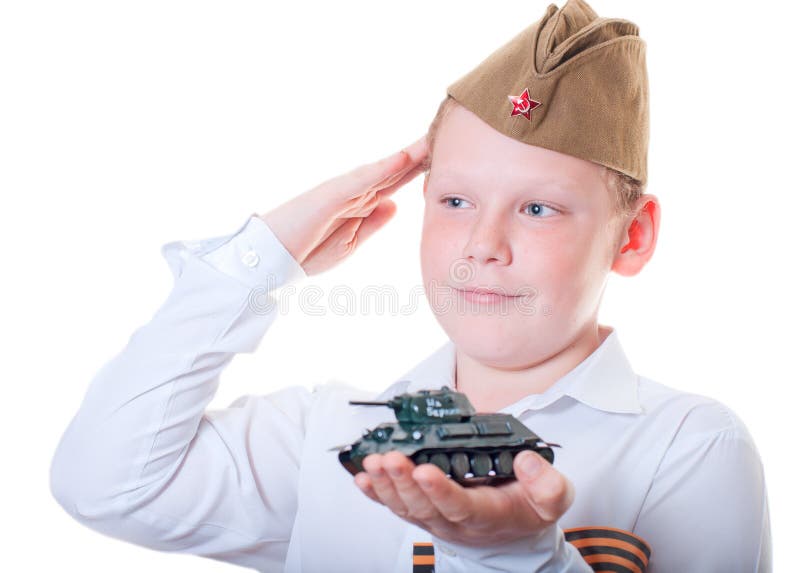 Boy holding tank stock image. Image of caterpillar, 1945 24391109