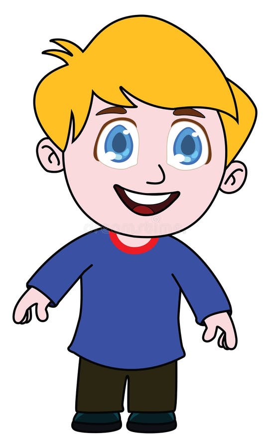 A boy stock vector. Illustration of illustration, beauty - 50890946