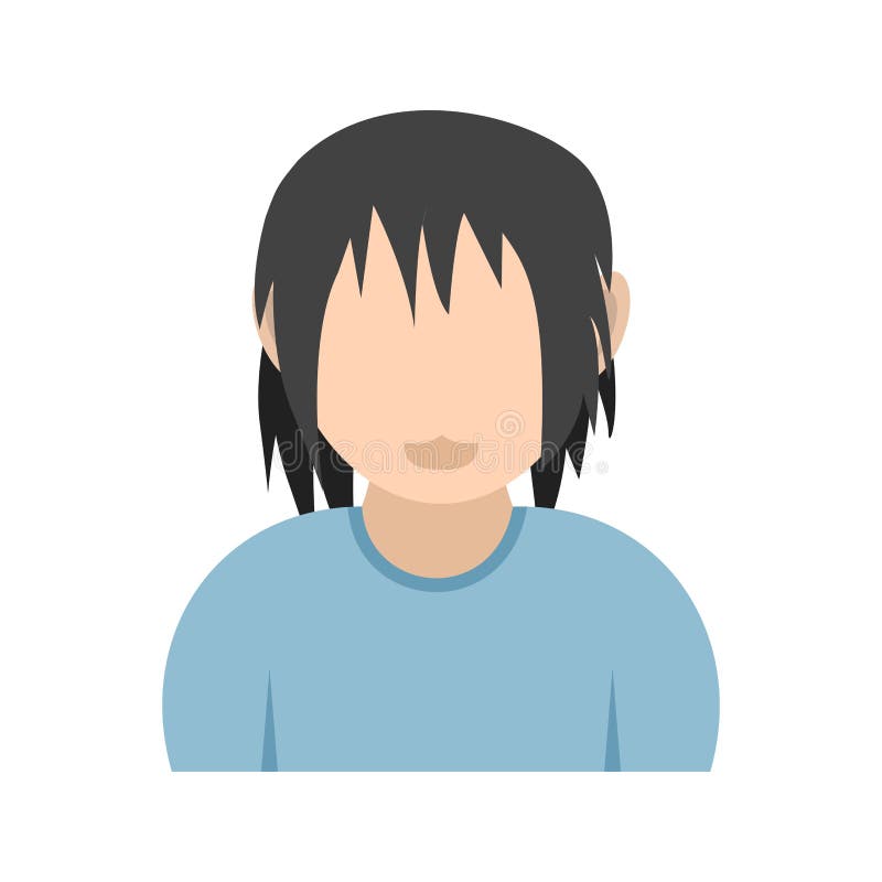 Boy Hair Wavy Stock Illustrations 196 Boy Hair Wavy Stock