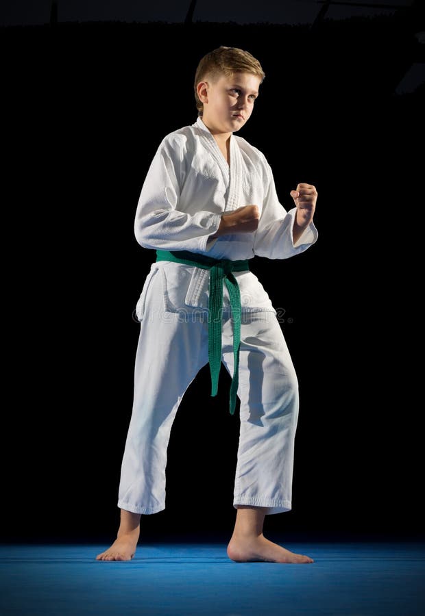 Boy martial arts fighter stock photo. Image of athlete 79163672