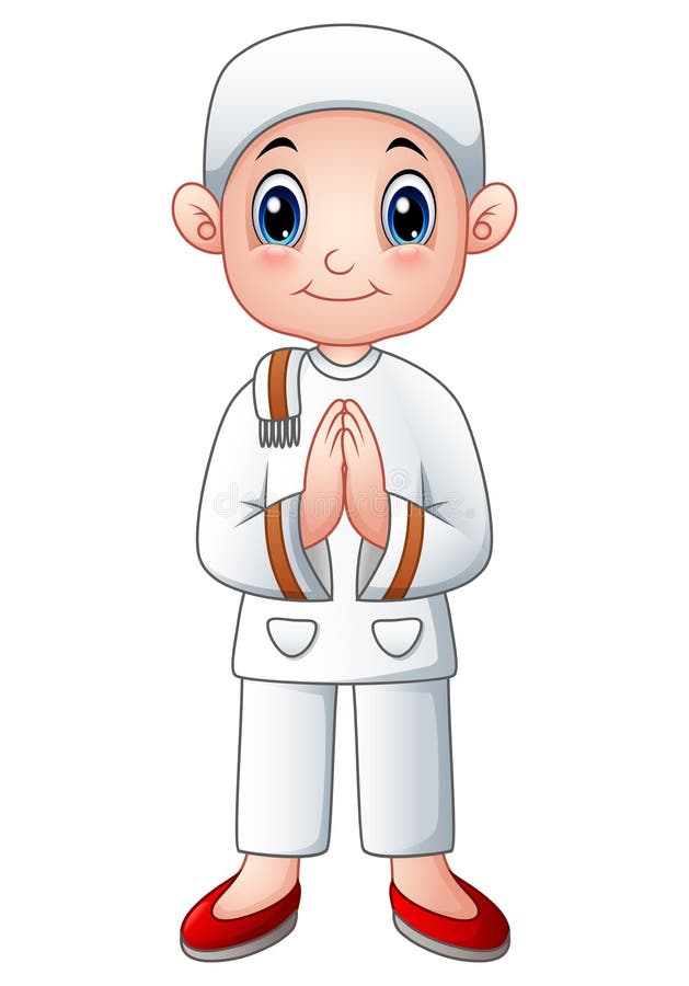 Boy muslim cartoon stock vector. Illustration of character - 93321811 Boy muslim cartoon stock vector. Illustration of character - 93321811