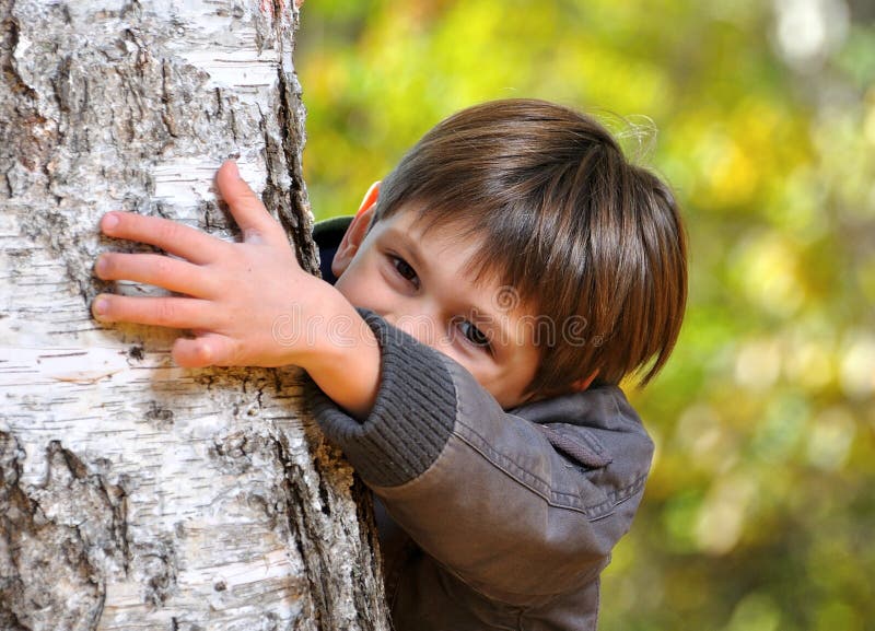 Boy in the park