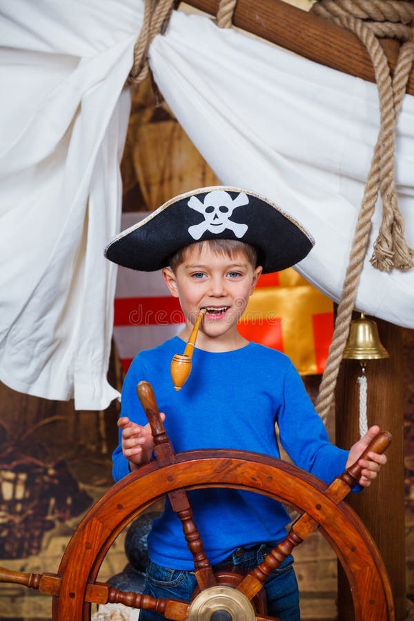 Boy pirate stock photo. Image of person, masquerade, caribbean 50570548