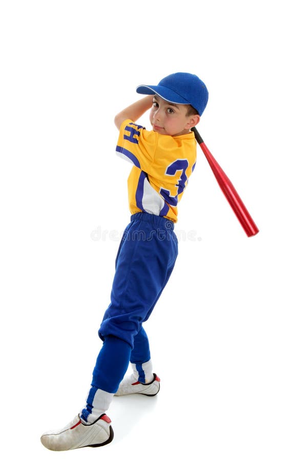 Boy playing sport baseball or softball stock photo Boy playing sport baseball or softball stock photo
