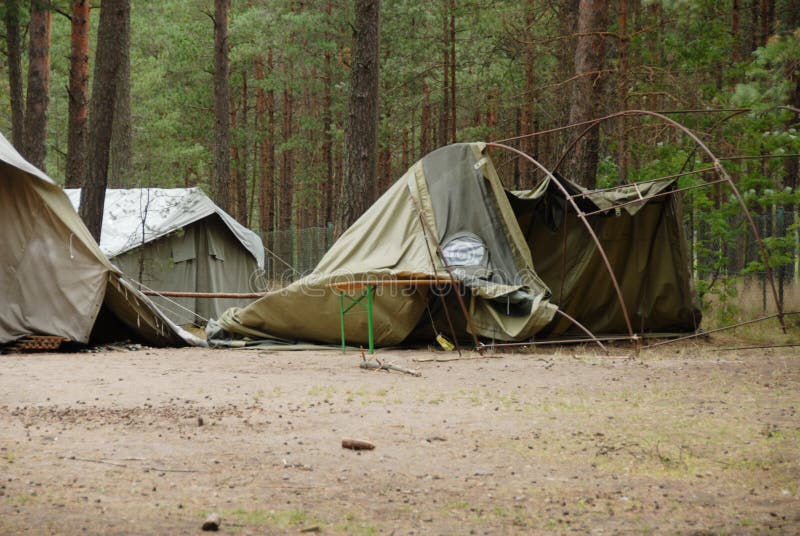 Boy Scout Camp stock image. Image of forest, scout, summer 6005855
