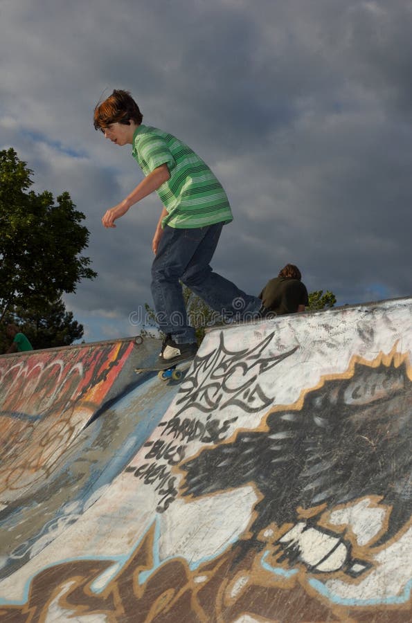 Boy at the Skate Park