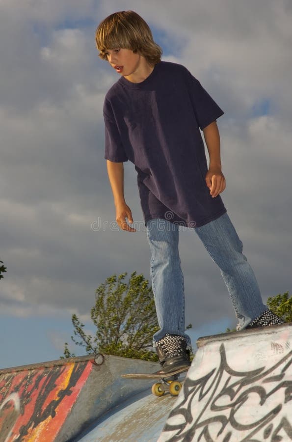 Boy at the Skate Park