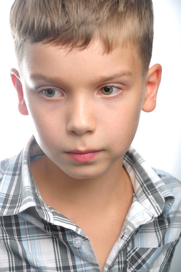 Boy in the studio stock photo. Image of person, beautiful - 28187940