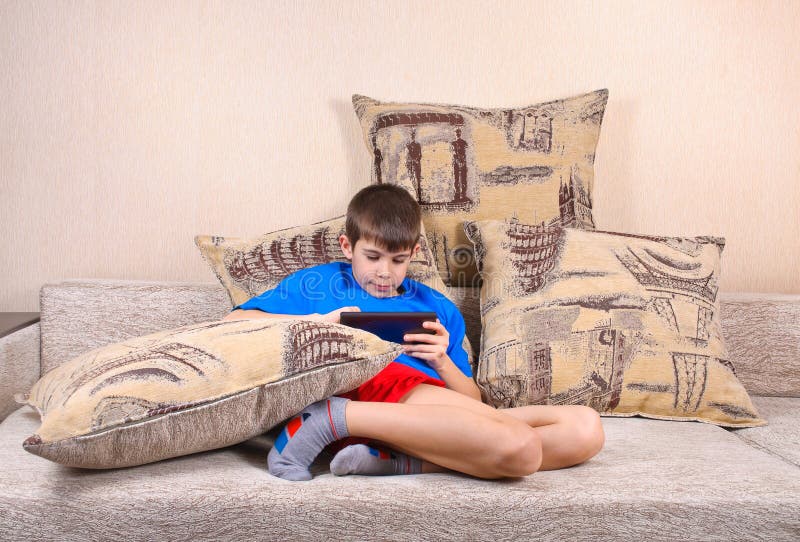 Boy with a Tablet PC