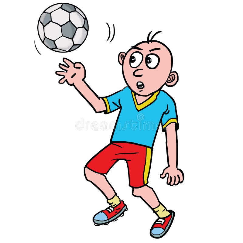 Cartoon Pass Football Stock Illustrations – 816 Cartoon Pass Football ...