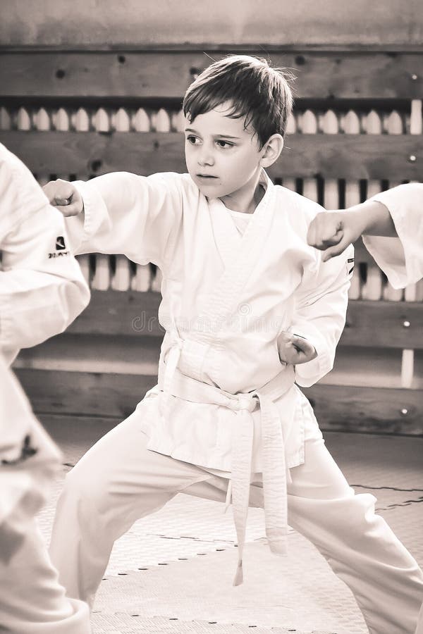 Karate training stock image. Image of jujutsu, arts - 117285555