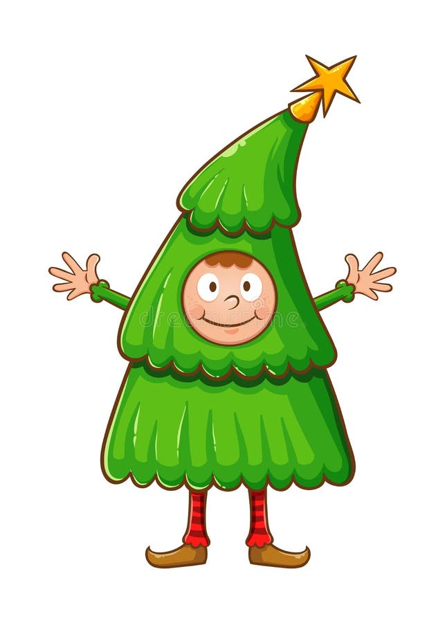 pine tree costume