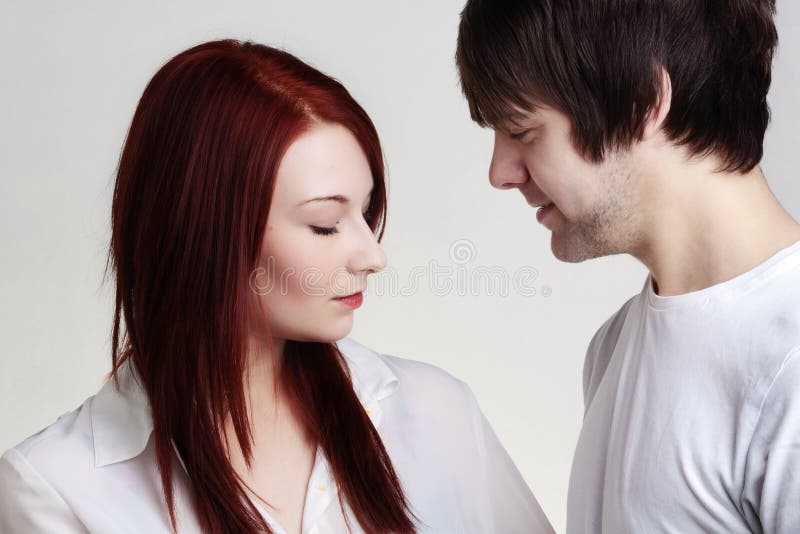 Boyfriend and girlfriend stock photo. Image of girl, female - 23969396