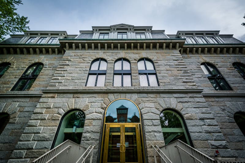Boylston Hall, an HarvardYard, in Cambridge, Massachusetts Stockfoto