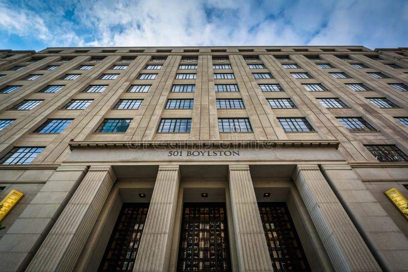 501 Boylston Street, in Back Bay, Boston, Massachusetts. Editorial Photo Image of city