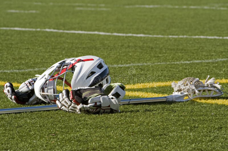 Boys lacrosse gear stock photo. Image of golves, helmet 8846762