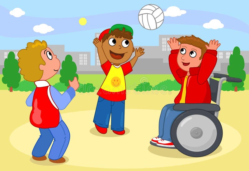 Boys playing with ball vector vector illustration Boys playing with ball vector vector illustration