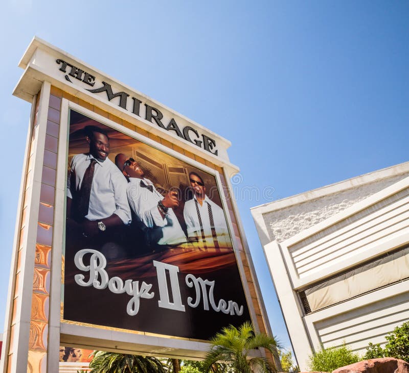 Boyz II Men Mirage Hotel & Casino Las Vegas Room Key Card 