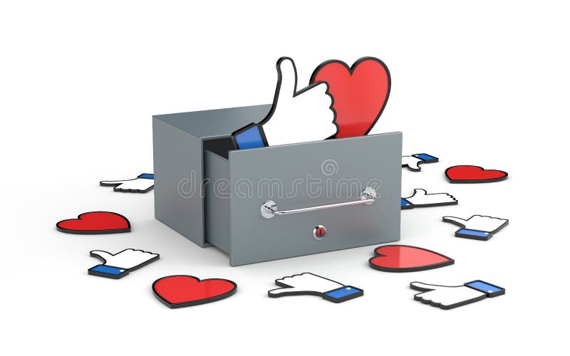 Boîte aux lettres avec le coeur et le pouce vers le haut des symboles - concepts sociaux de réseaux Métaphore sociale de réseaux illustration de vecteur Boîte aux lettres avec le coeur et le pouce vers le haut des symboles - concepts sociaux de réseaux Métaphore sociale de réseaux illustration de vecteur