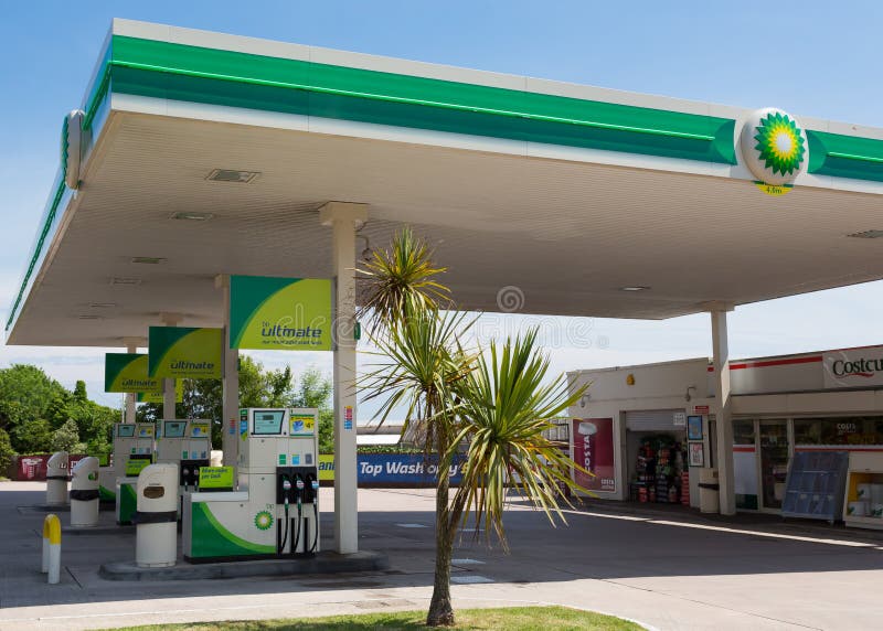 BP Petrol Station editorial image. Image of garage, devon 31758395
