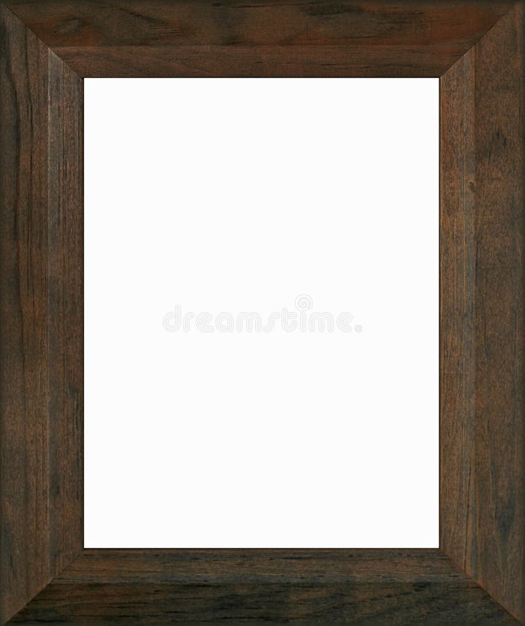 Download Brązowy ramowy drewna zdjęcie stock. Obraz złożonej z supłający - 130740