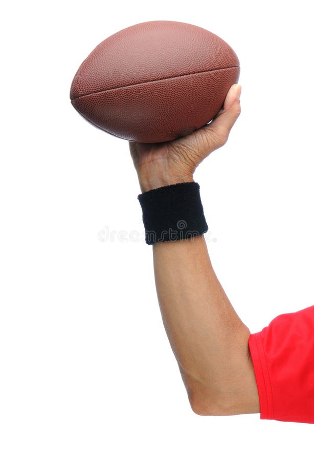 Feminino jogador de futebol americano em uniforme — Fotografias de Stock ©  DmitryPoch #132271496