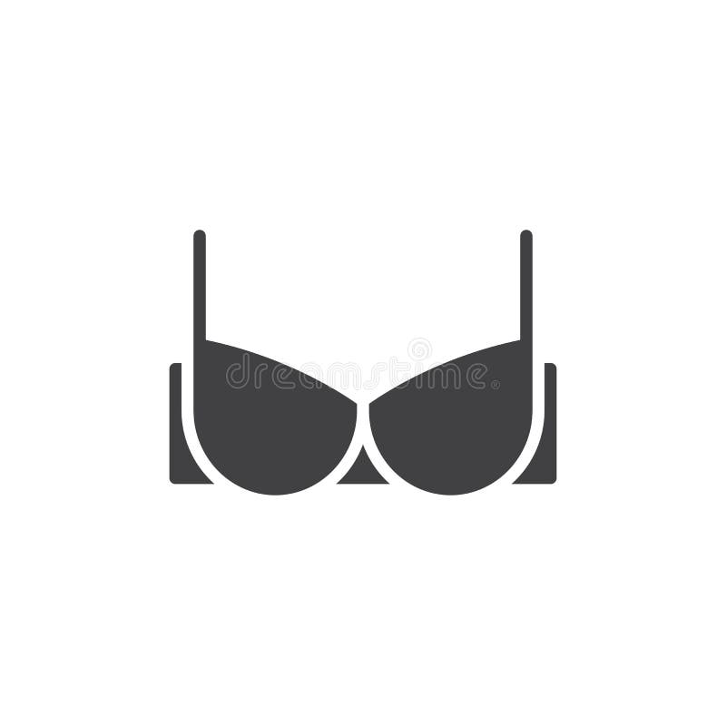 Bra icon logo design 23472791 Vector Art at Vecteezy