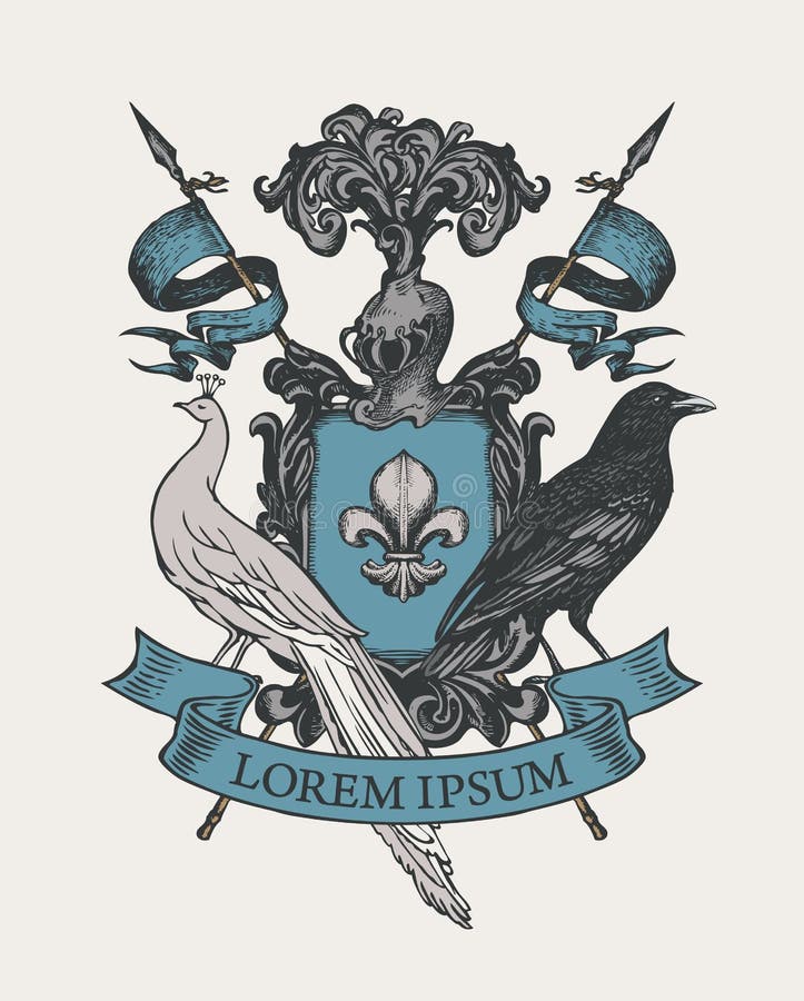 Braccialetto medievale in stile vintage royalty illustrazione gratis
