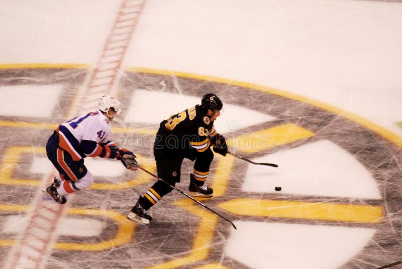 Blades Boston Bruins Mascot with Stanley Cup Ring Editorial Image