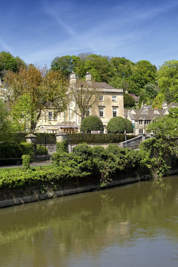 Bradford on Avon Town Map, Wiltshire, United Kingdom Editorial Photo