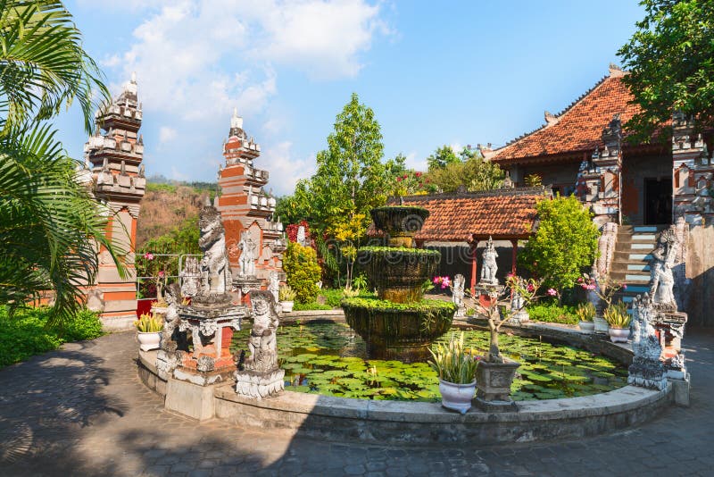 Buddist Monastry na Bali obrazy royalty free Buddist Monastry na Bali obrazy royalty free