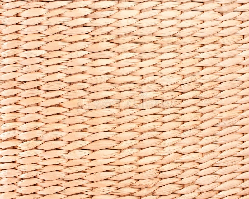 Braided brushwood bamboo basket texture