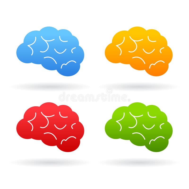simple brain icon simple brain icon