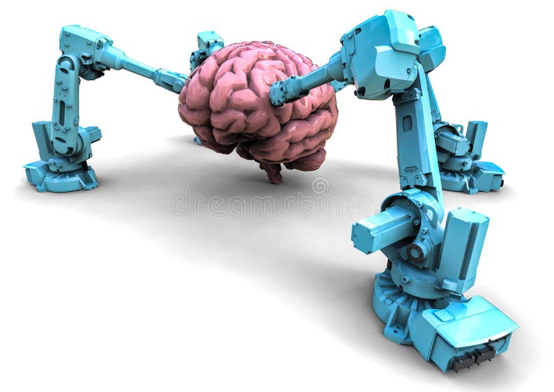 Robot brains. Мозг робота. Мозг пиксель.