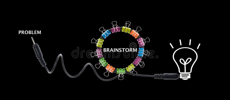 Brainstorm concept creative modern design,business concept royalty free stock image