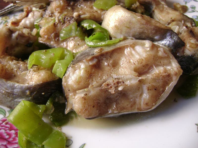 Chinese Seafood Braised Fish Fillets Stock Photos Free & RoyaltyFree