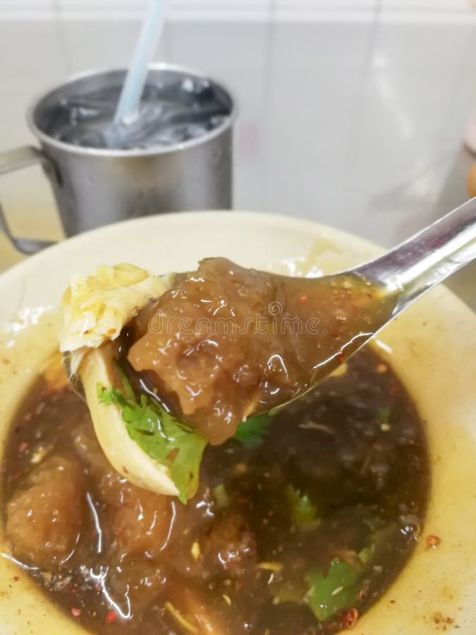 Braised Fish Maw in Red Gravy Stock Photo Image of braised, healthy 131283918