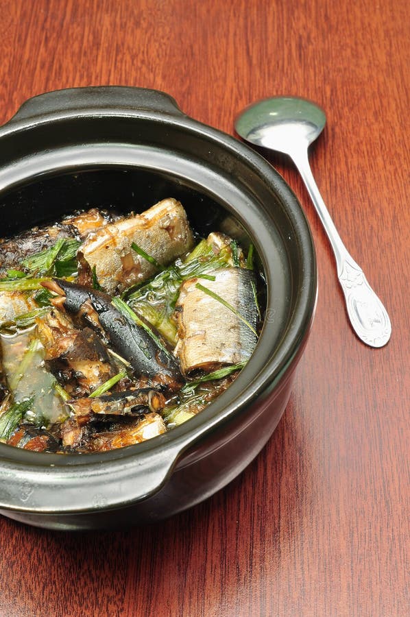 Braised Fish In A Frying Pan Stock Image Image of argentina