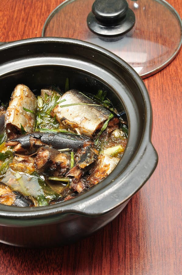 Braised Fish In A Frying Pan Stock Image Image of argentina