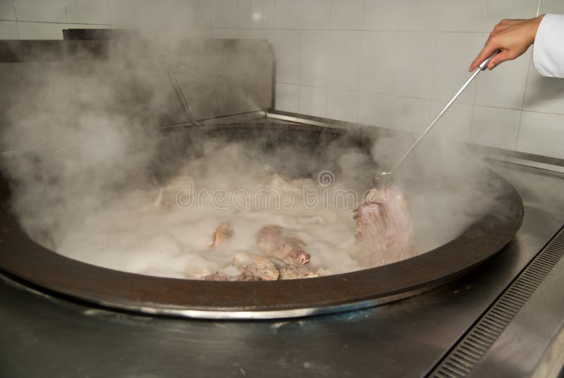 Braised meat royaltyfria bilder