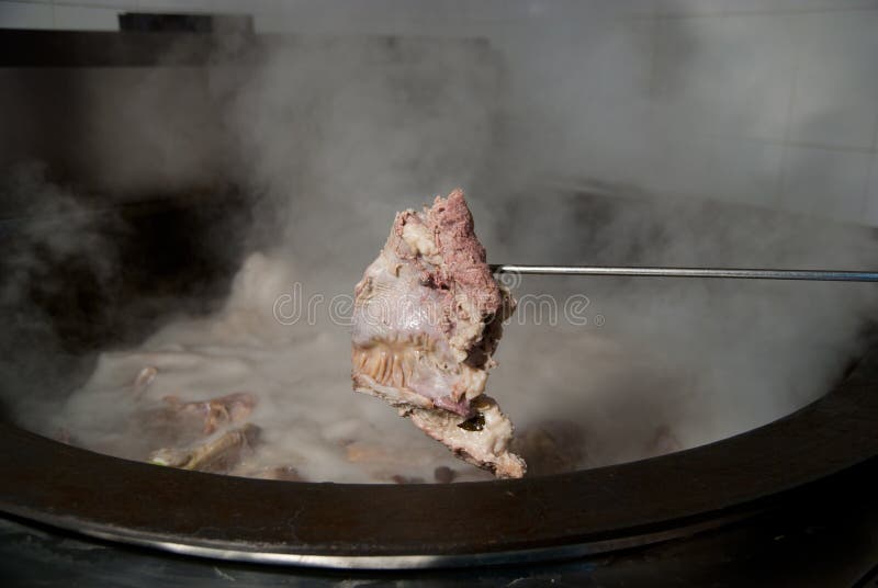 Braised meat fotografering för bildbyråer