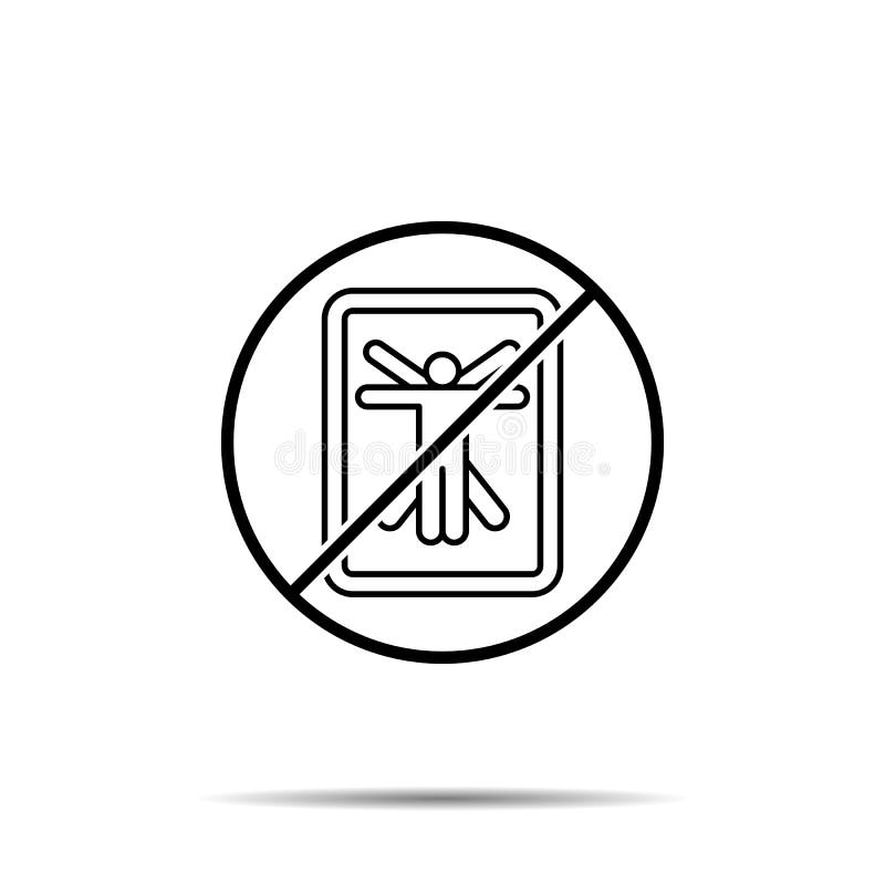 No history, leonardo da vinci icon. Simple thin line, outline vector of history ban, prohibition, embargo, interdict, forbiddance icons for ui and ux, website or mobile application on white background. No history, leonardo da vinci icon. Simple thin line, outline vector of history ban, prohibition, embargo, interdict, forbiddance icons for ui and ux, website or mobile application on white background