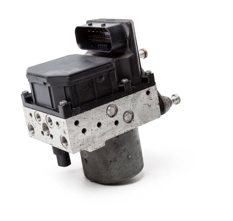 Brake Fluid Pump Control Unit for Distributing Braking Force To