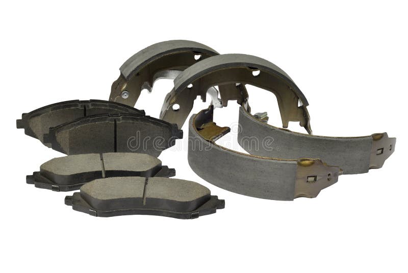 Brake pads stock photo. Image of shot, isolatedbackground 60221202